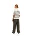Haut Motif/style À Rayures Layla Femme Glace Vanille JJXX-4