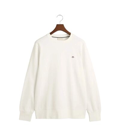Sweat archive shield adulte blanc Gant