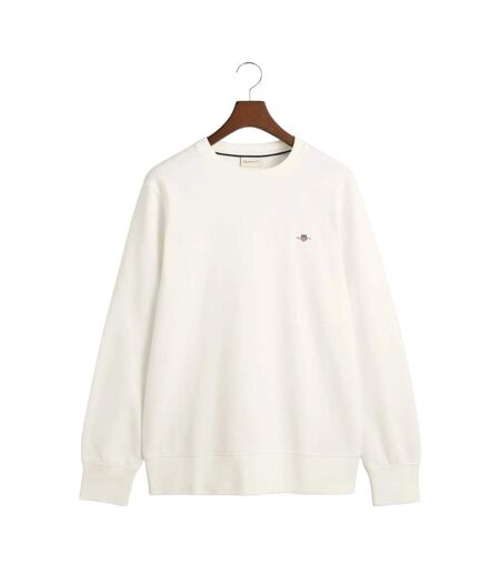 Sweat archive shield adulte blanc Gant