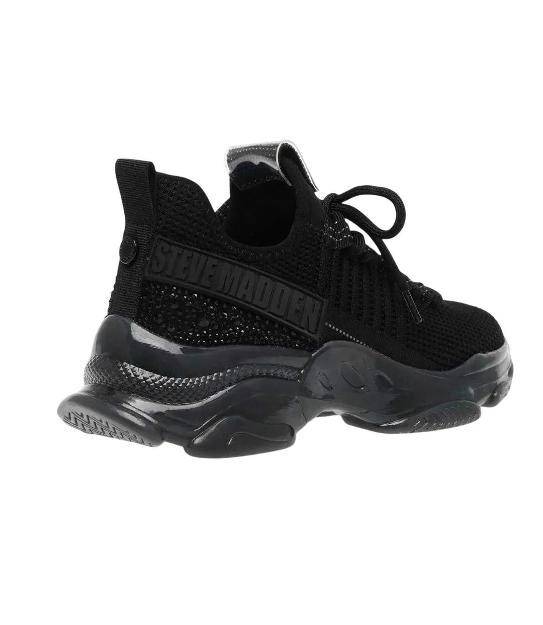 Womens/ladies Maxilla-r Trainers Black Steve Madden-4