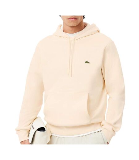 Sweat beige homme lacoste en mollet - l