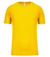 T-shirt sport - Running - Homme - PA438 - jaune