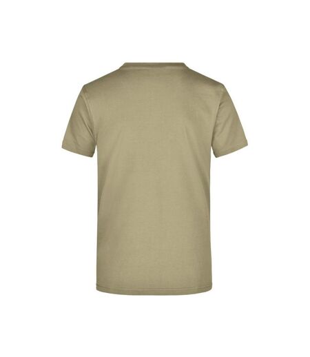 T-shirt Adulte Vert Kaki James And Nicholson