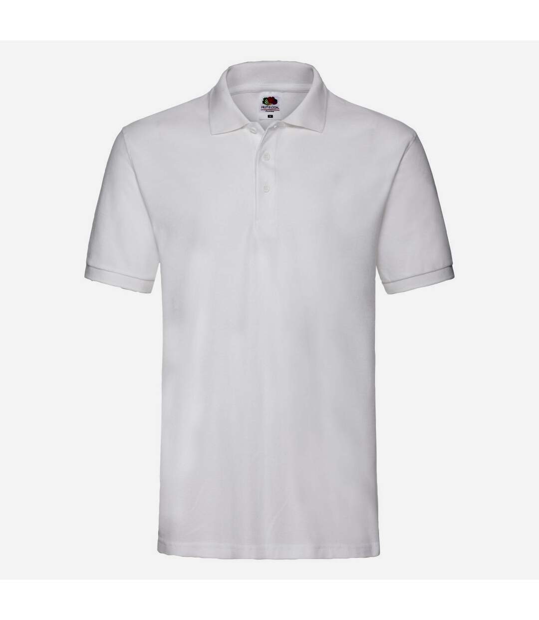 Polo premium homme blanc Fruit of the Loom Fruit of the Loom