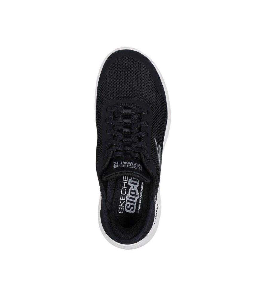 Baskets Go Walk Flex Grand Entry Femme Noir Skechers-3