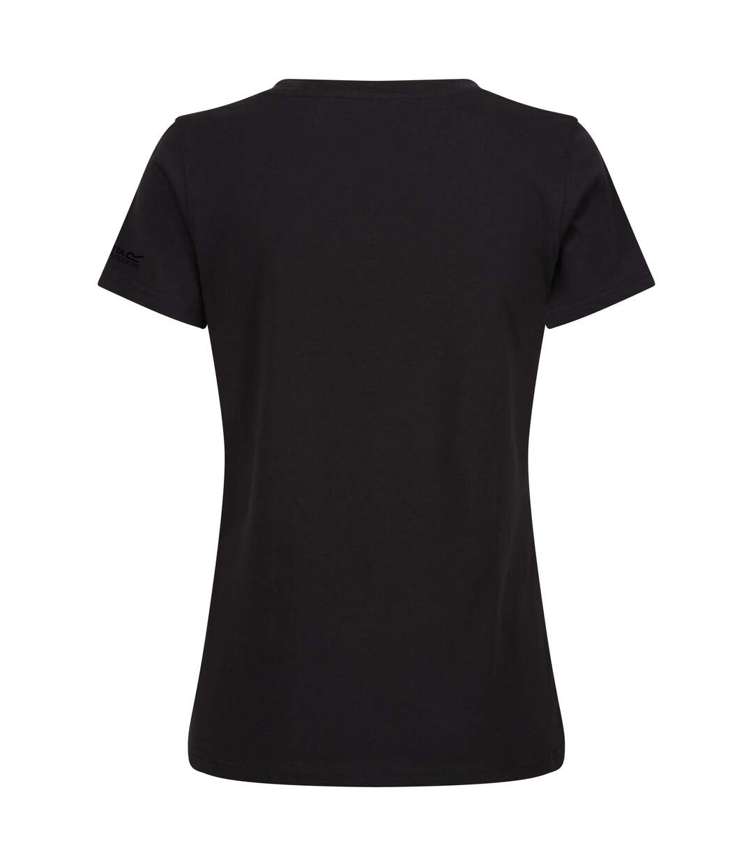 Womens/ladies Fingal Viii Enjoy Every Moment T-shirt Black Regatta-2