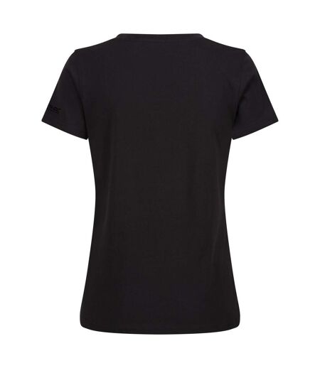 T-shirt fingal enjoy every moment femme noir Regatta