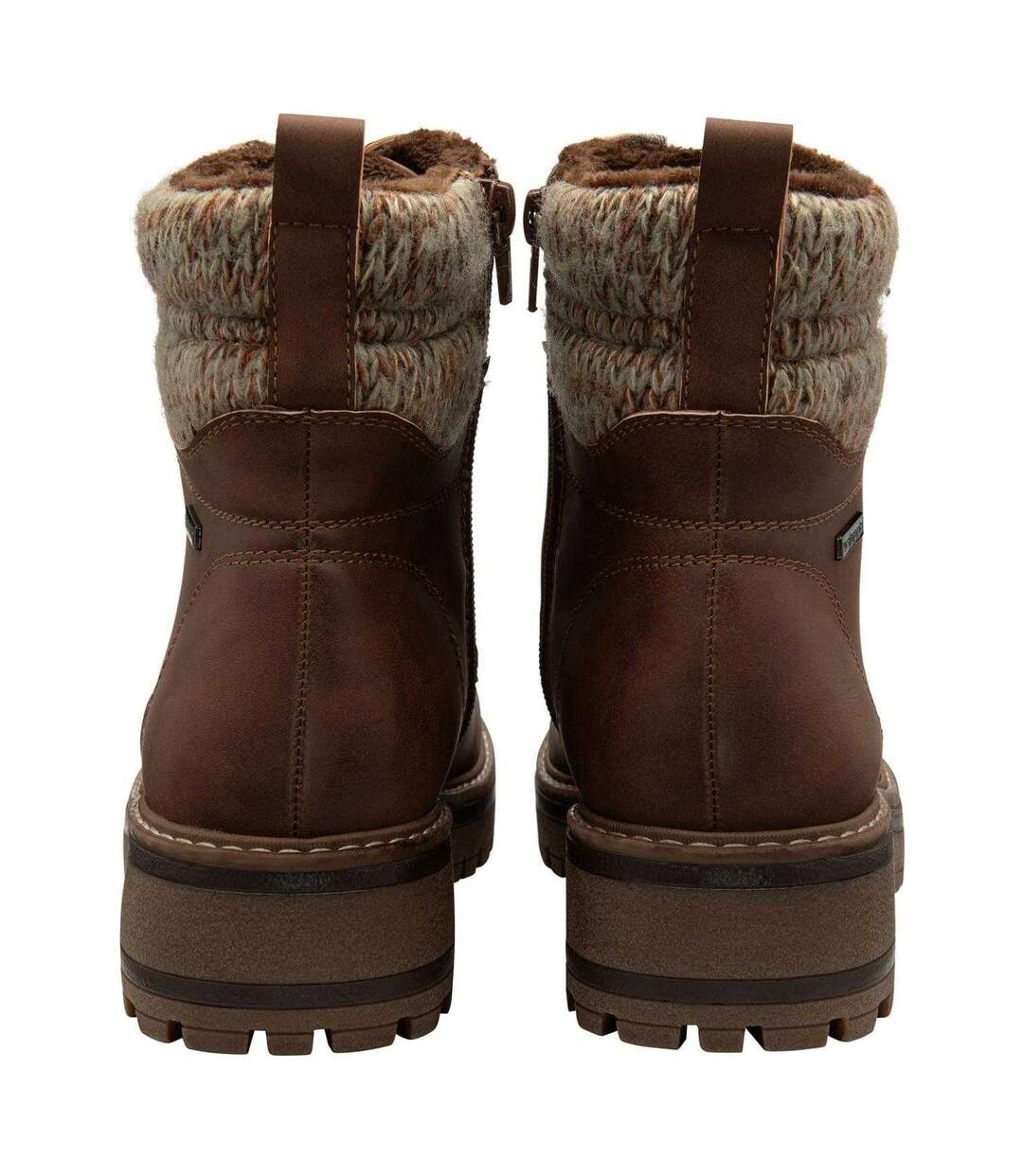 Bottines Stefani Femme Marron Lotus Shoes-2