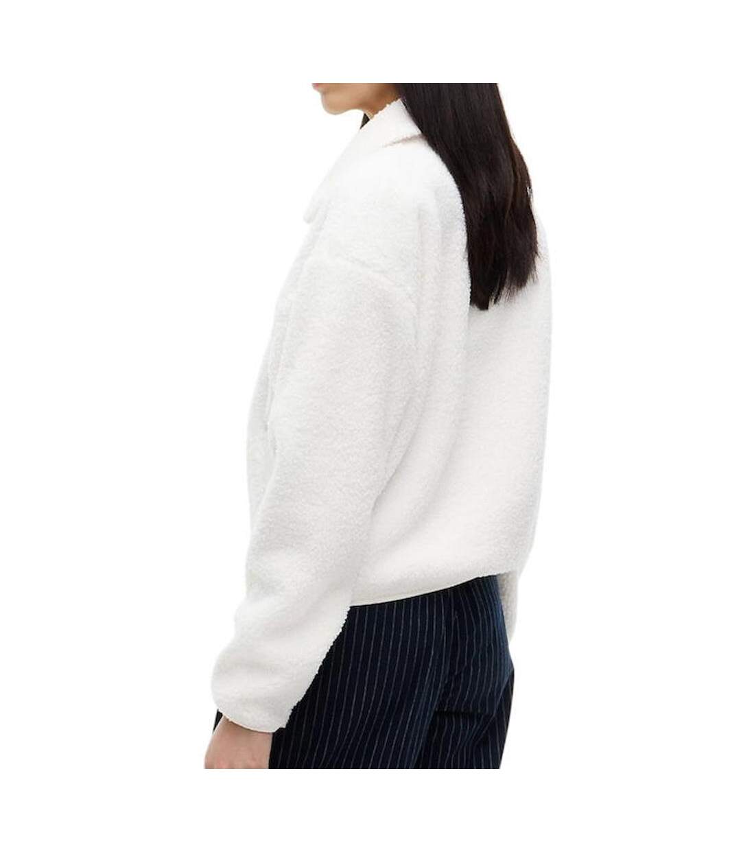 Veste blanche femme tommy hilfiger flag-2