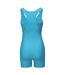 Maillot De Bain Shorty Motif/style Logo Femme Bleu Noir Slazenger-2