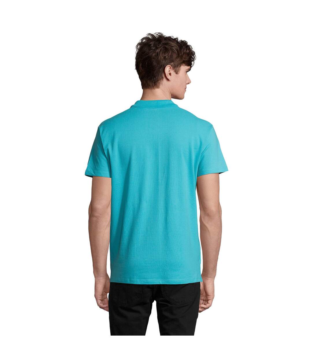 Polo Spring Homme Bleu Atoll SOLS-2