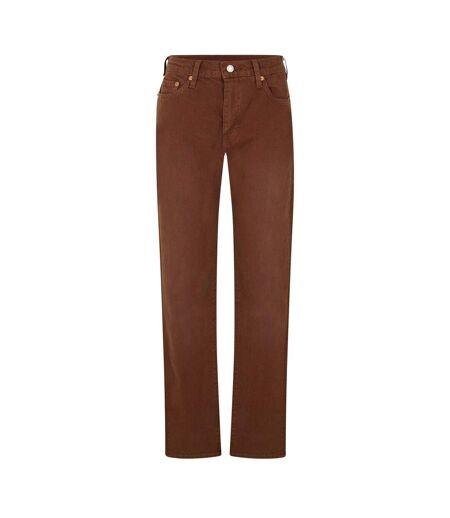 Jean Femme Rouge Argile Levis