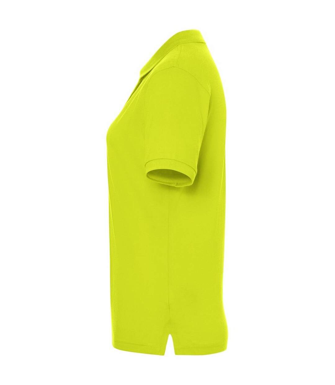 Polo Classic Femme Jaune Fluo James And Nicholson-3