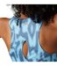 Débardeur Motif/style Abstrait Studio Femme Bleu Adidas-4
