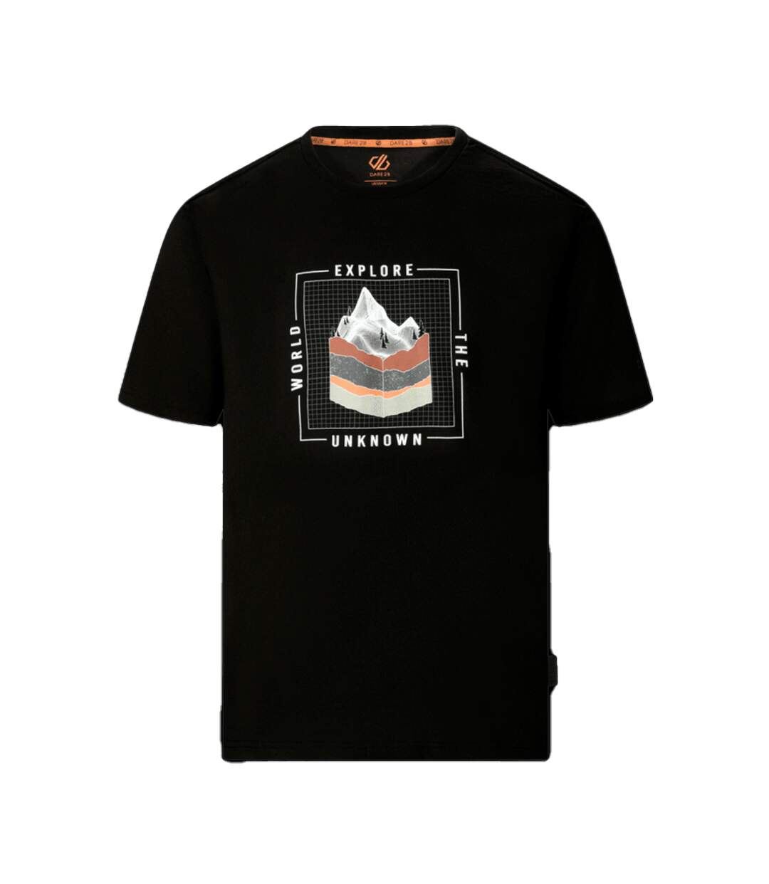 T-shirt Motif/style Imprimé Graphique Homme Noir Dare 2B-2