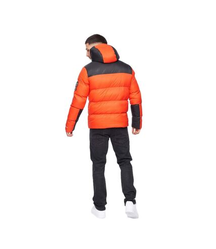 Crosshatch Mens Chemerley Hooded Jacket (Orange) - UTBG1167