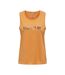 Débardeur orange femme only play life-1