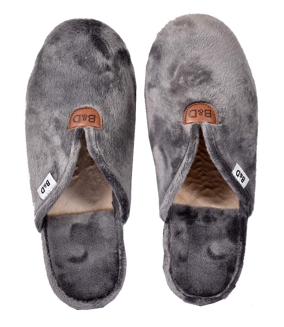 Pantoufles pour Femme PREMIUM Confort et Résistance 3522 SUAPEL Gris-2