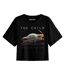 T-shirt Motif Grogu The Force Is Strong With This Little One Femme Noir Star Wars The Mandalorian-1