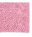 Tapis de salle de bain Fait main BOUCLETTE Rose 50x80 en coton