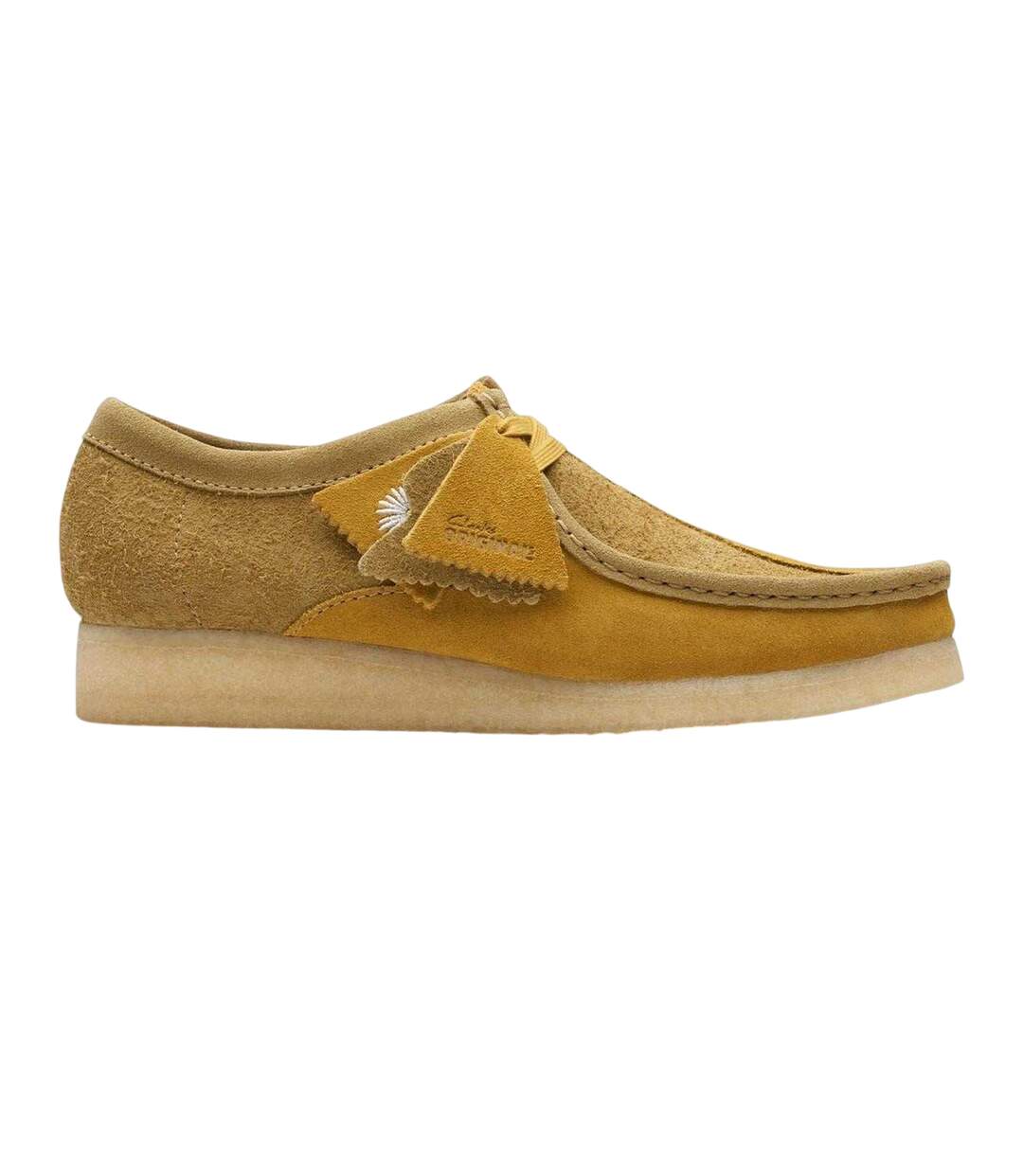 Chaussures Wallabee Homme Kaki Clarks Originals-1