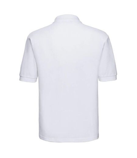 Polo classic homme blanc Russell