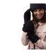 Ladies Soft Shell Waterproof Wind Resistant Thermal Gloves-5