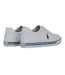 Womens/ladies Hanford Iii Leather Shoes White Navy Ralph Lauren-2