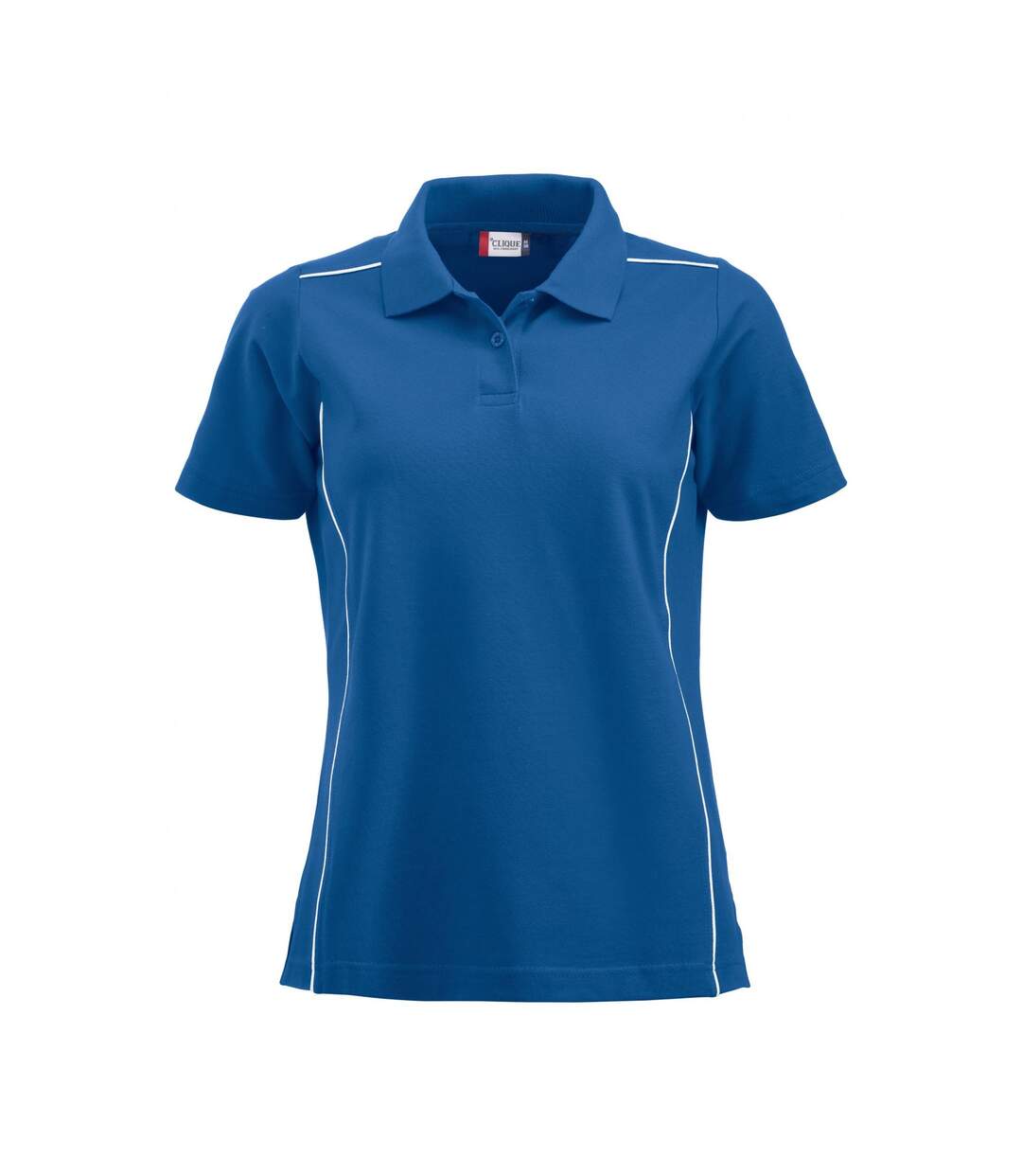 Polo new alpena femme bleu roi Clique