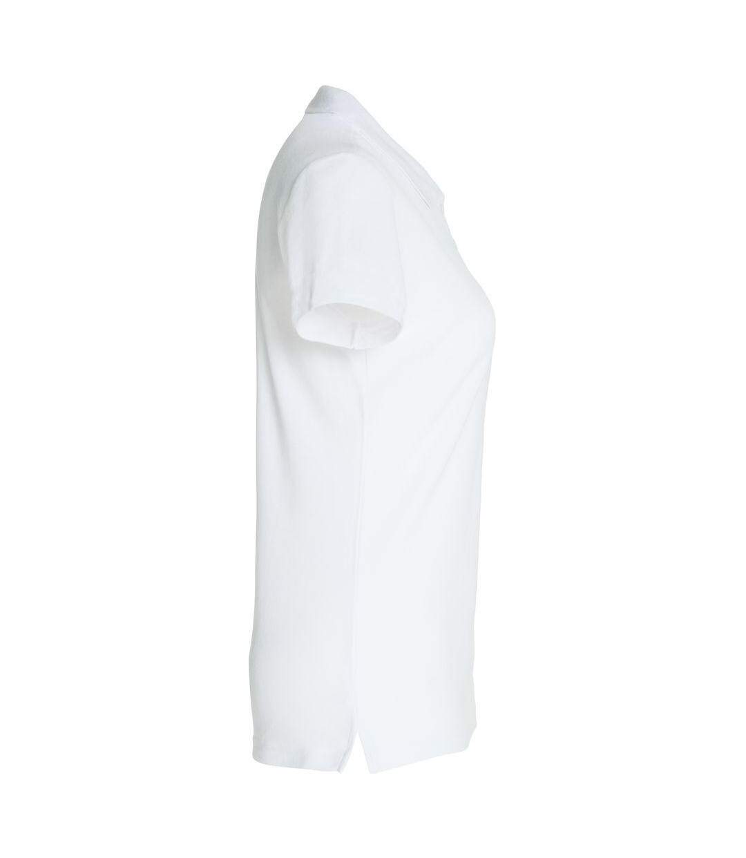Polo Femme Blanc Clique-4