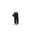 Mens Cotton Canvas Carpenter Straight Trousers Black Lacoste-1