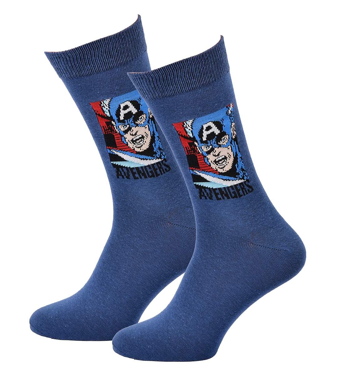 Chaussettes Pack Cadeaux Homme SUPERHEROS CAPTAIN24A-1