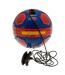 Barcelona FC - Ballon d'entraînement SKILLS (Rouge / Bleu marine) (Taille 2) - UTTA8052