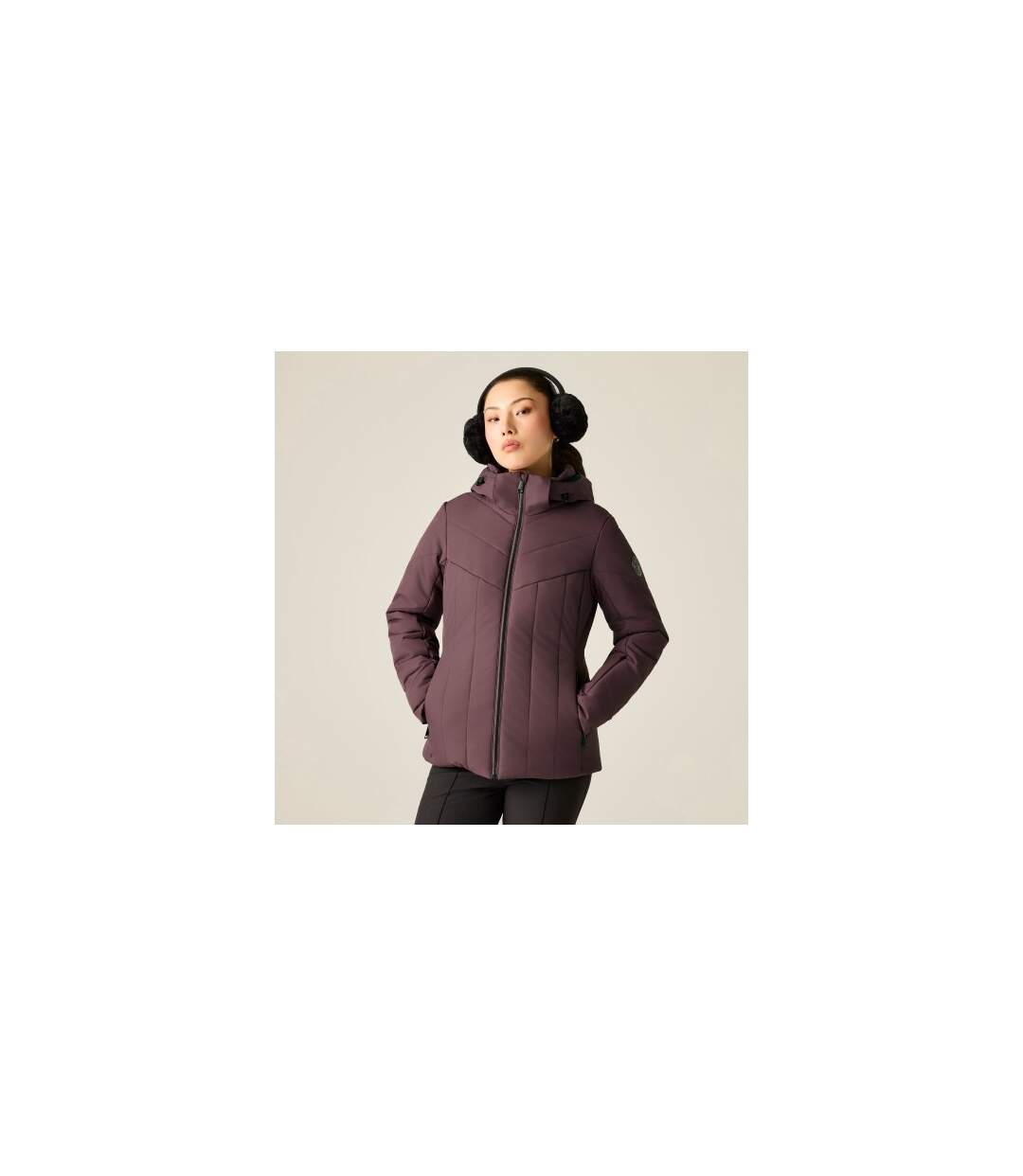 Doudoune Matelassée Glacier Femme Lilas Foncé Dare 2B-1