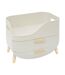 Organiseur 2 Tiroirs Alba 26cm Beige-1