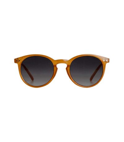 Unisex adult williams round sunglasses one size mustard Weird Fish