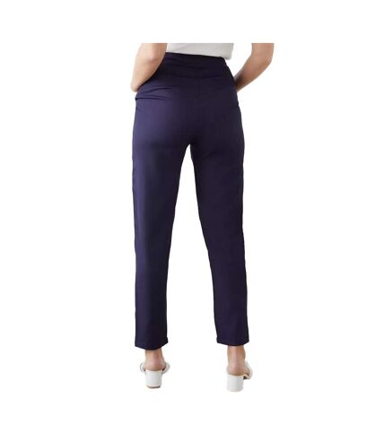 Dorothy Perkins Womens/Ladies High Waist Tall Slim Leg Pants (Navy) - UTDP3207