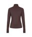 Haut De Survêtement Fitness Core Femme Marron USA Pro-4