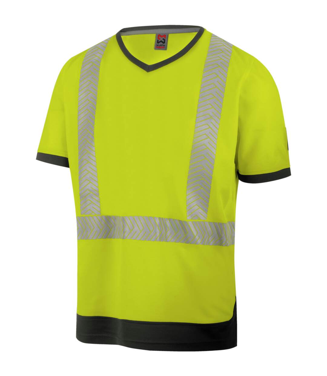 Tee-shirt de travail haute-visibilité jaune fluo Würth MODYF