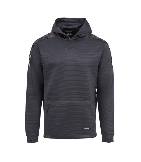 Sweat À Capuche Entraînement Homme Anthracite KooGa