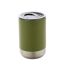 Recycled stainless steel tumbler one size green XD Collection-1
