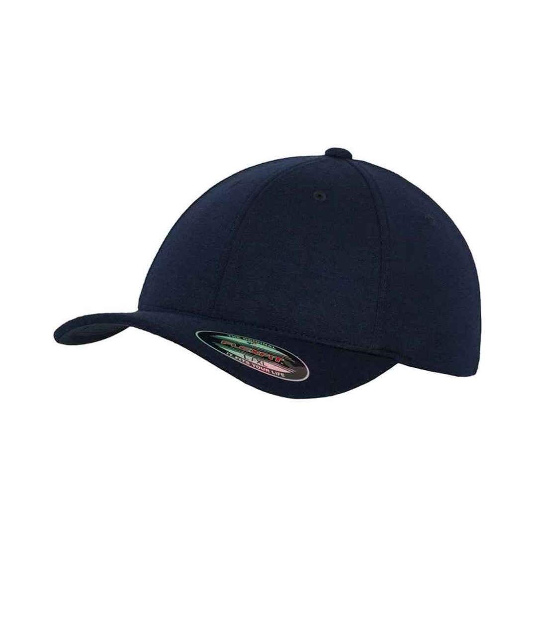 Casquette De Baseball Bleu Marine Flexfit-1
