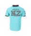 Polo Turquoise Homme RMS26 Fondu - 3XL