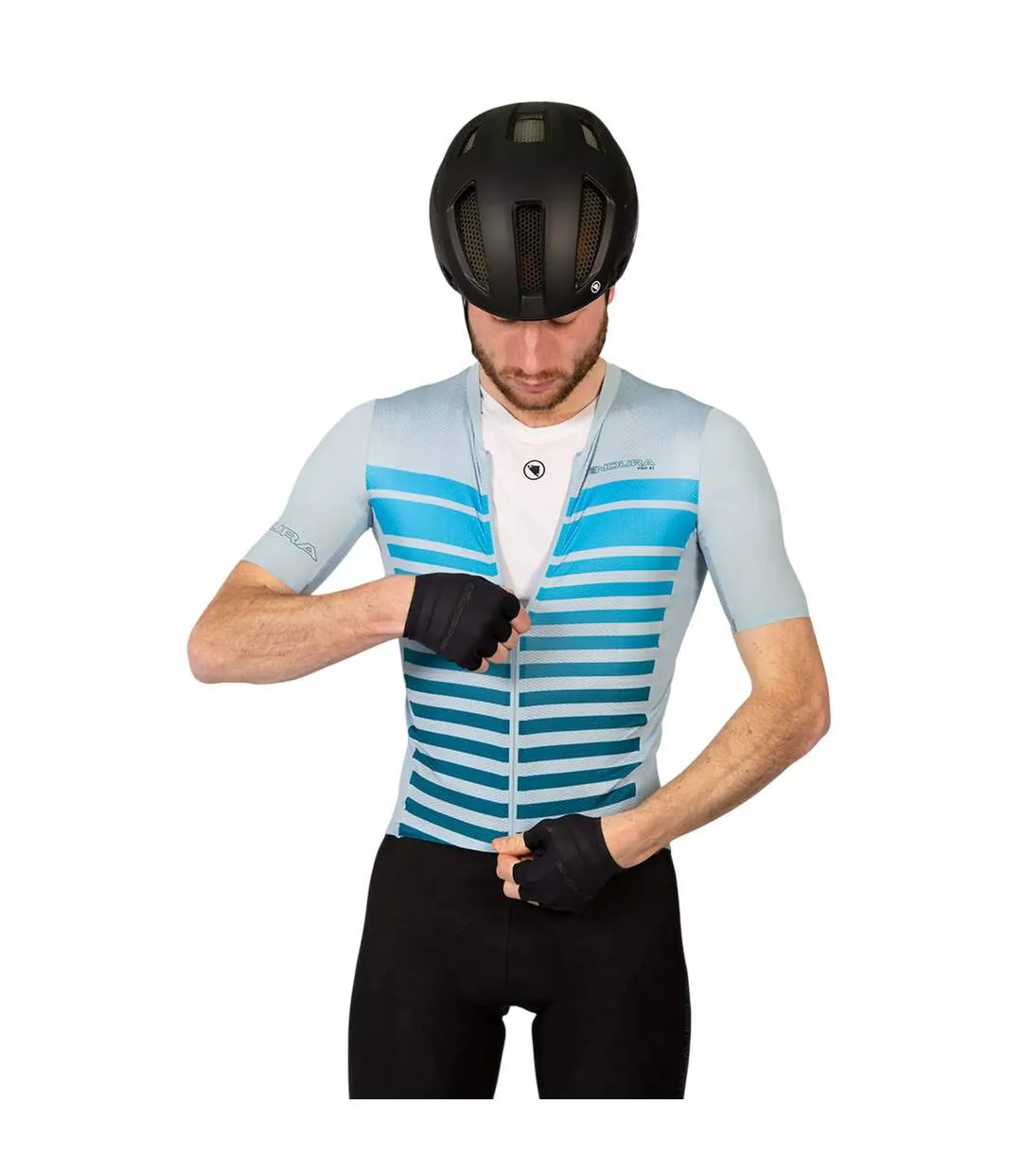 Mens Pro Sl Lite Short-sleeved Jersey Concrete Endura-4