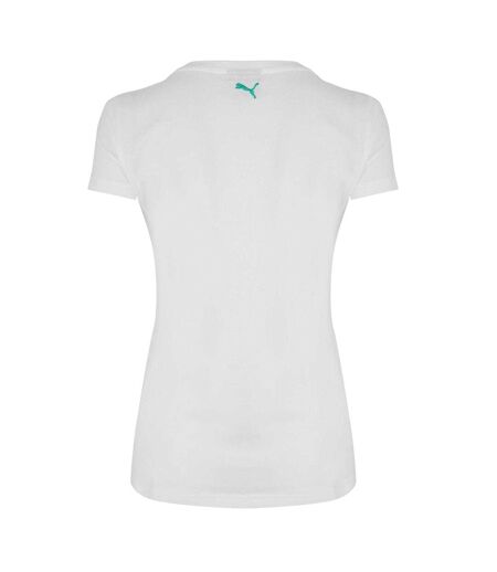 Womens/ladies Forever Faster T-shirt White Puma