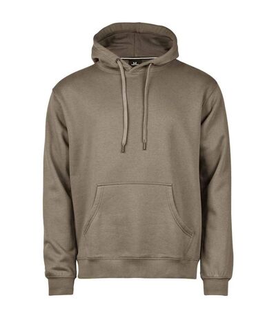 Mens hooded sweatshirt clay Tee Jays