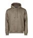 Mens hooded sweatshirt clay Tee Jays