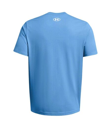 T-shirt Motif/style Logo Homme Bleu Clair Under Armour