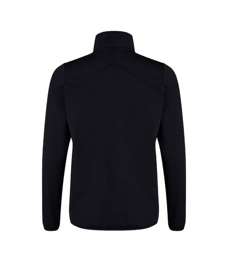 Mens Quarter Zip Training Top Black Canterbury