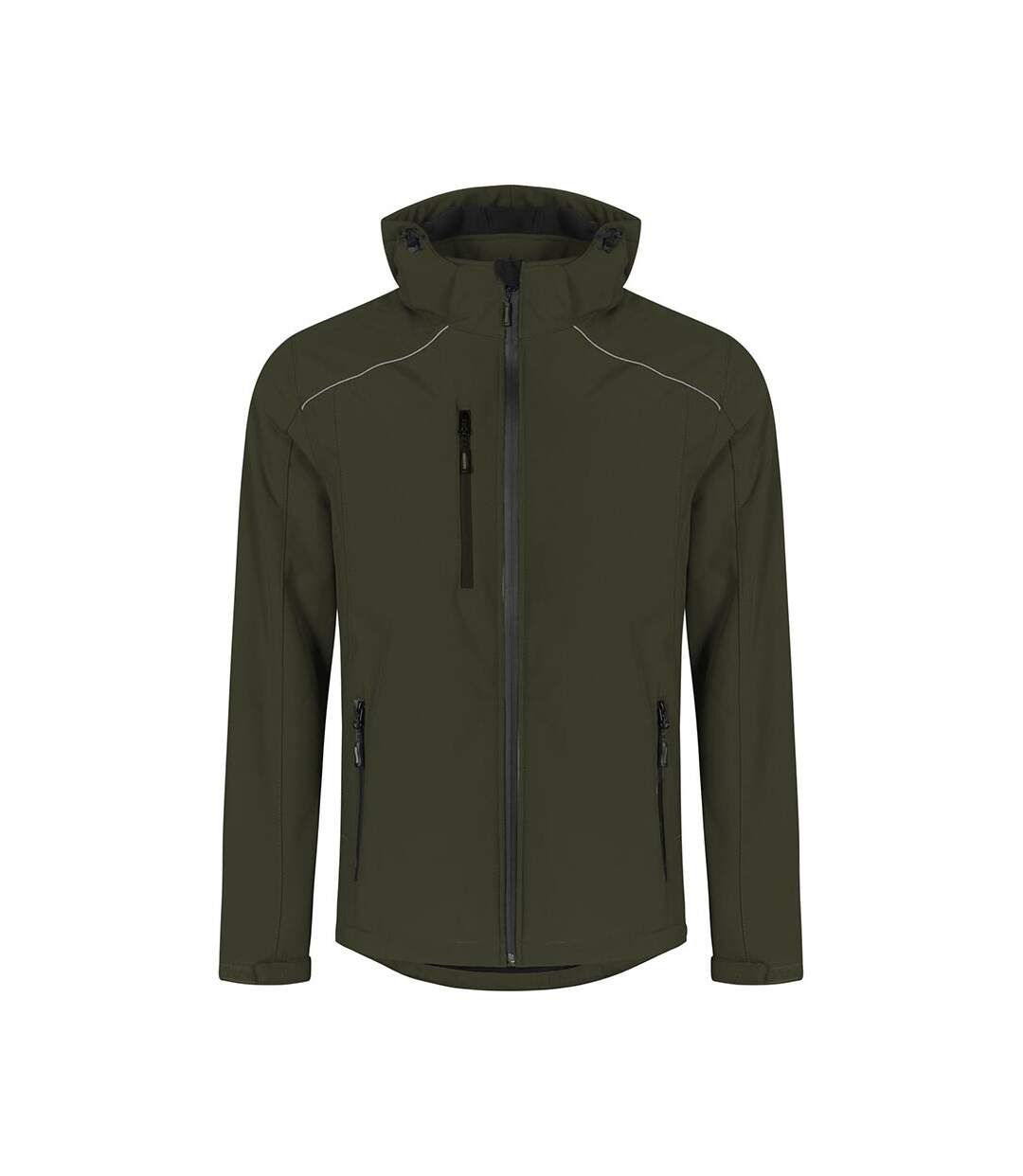 Veste Softshell Homme Charbon Uni Promodoro-1